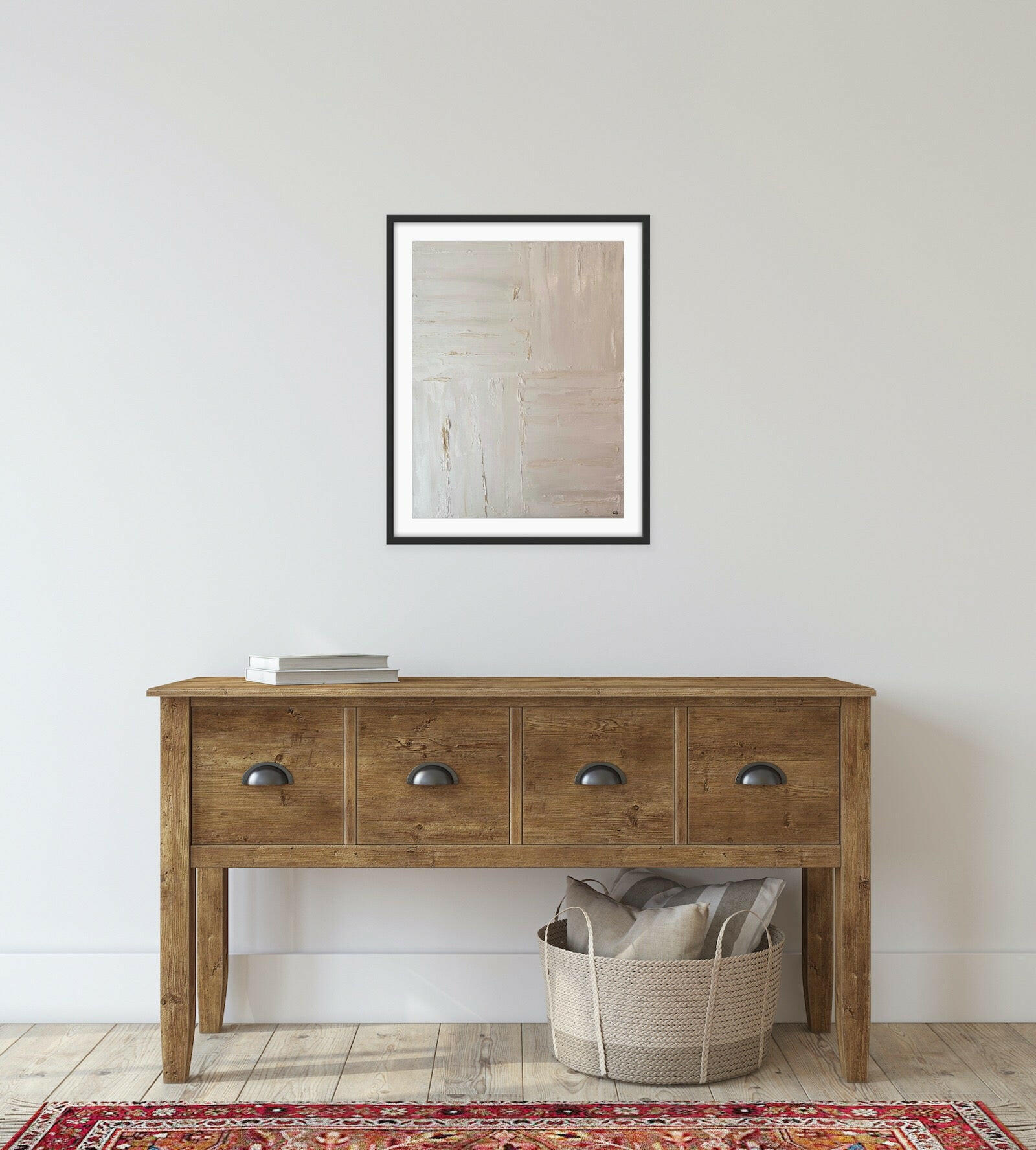 Four Square - Caroline Adrienne Art abstract art minimal art wall art wall decor home design home decor texture wall art fine art abstract white cream beige taupe oversized large wall art original art painting canvas painting handmade luxury high end hotel interior caroline adrienne art