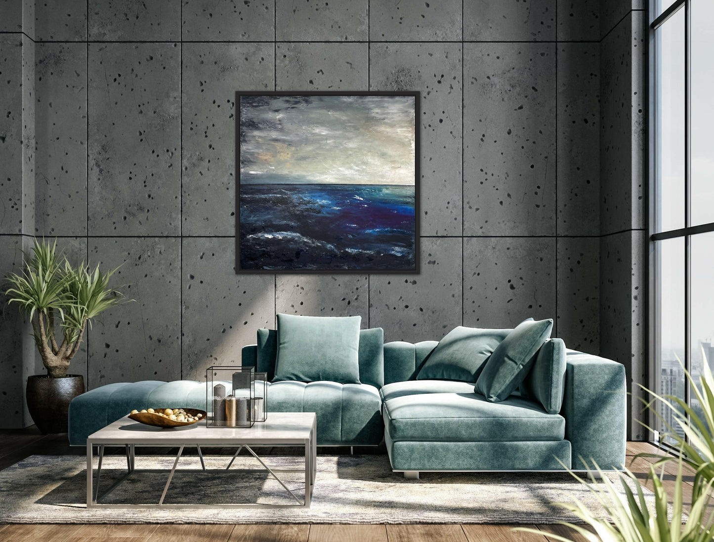 Stormy Horizon - Caroline Adrienne Art abstract art texture wall art white minimal art wall art wall decor home design home decor texture wall art fine art abstract white cream beige taupe oversized large wall art original art painting canvas painting handmade luxury high end hotel interior caroline adrienne art