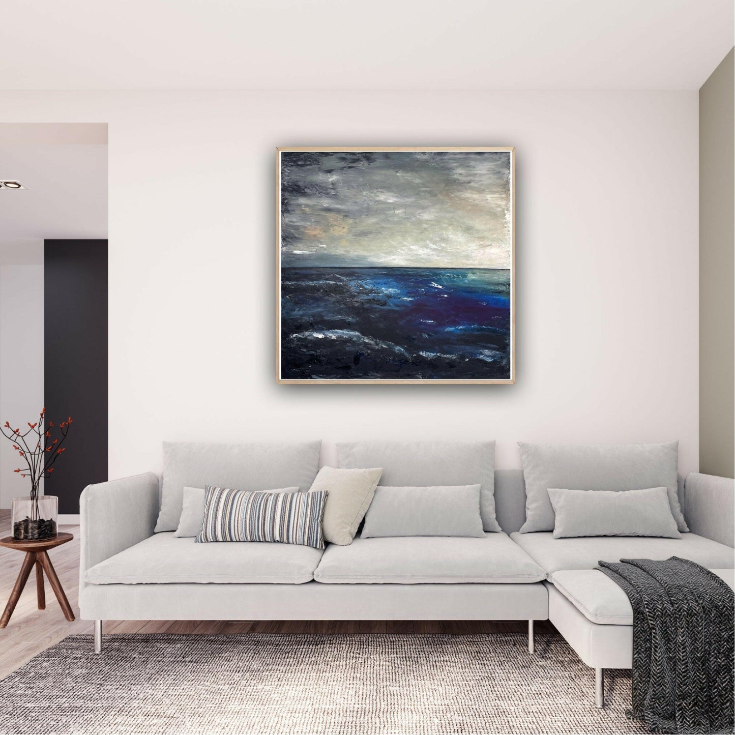 Stormy Horizon - Caroline Adrienne Art