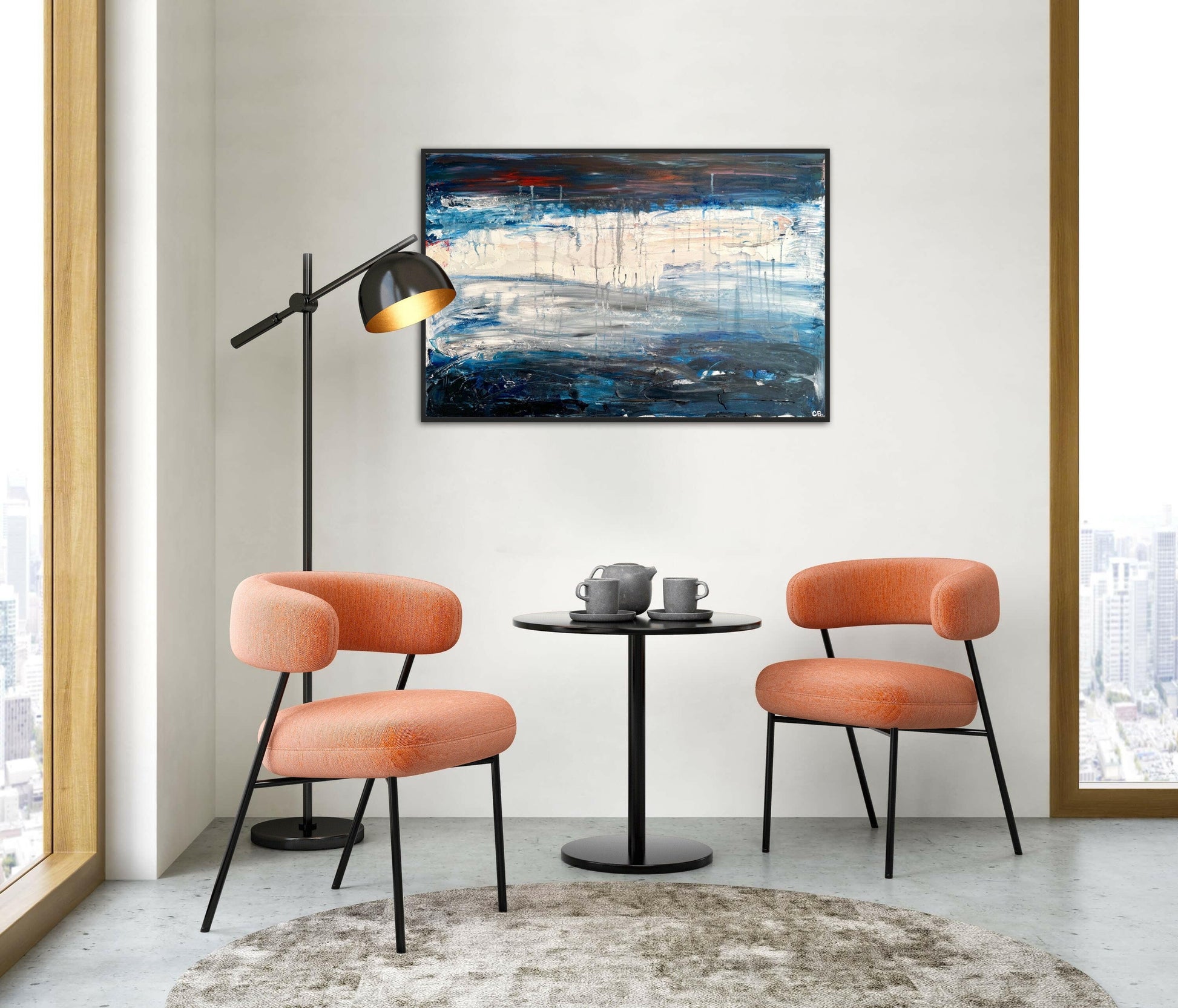 Waterfall - Caroline Adrienne Art abstract art texture wall art white minimal art wall art wall decor home design home decor texture wall art fine art abstract white cream beige taupe oversized large wall art original art painting canvas painting handmade luxury high end hotel interior caroline adrienne art original oil painting on canvas