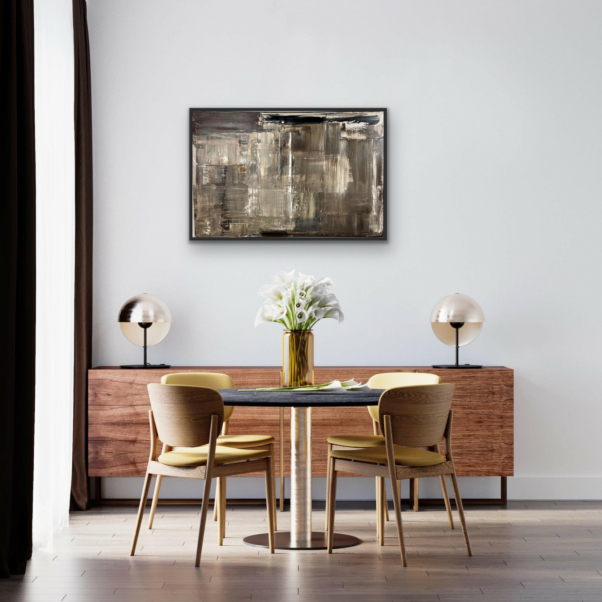 Ralph Lauren Brown - Caroline Adrienne Art