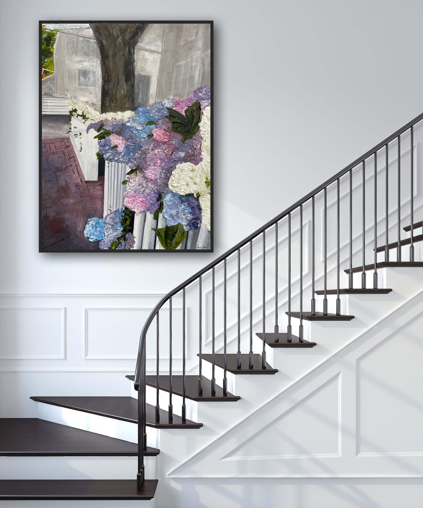 "Hydrangeas on Nantucket"