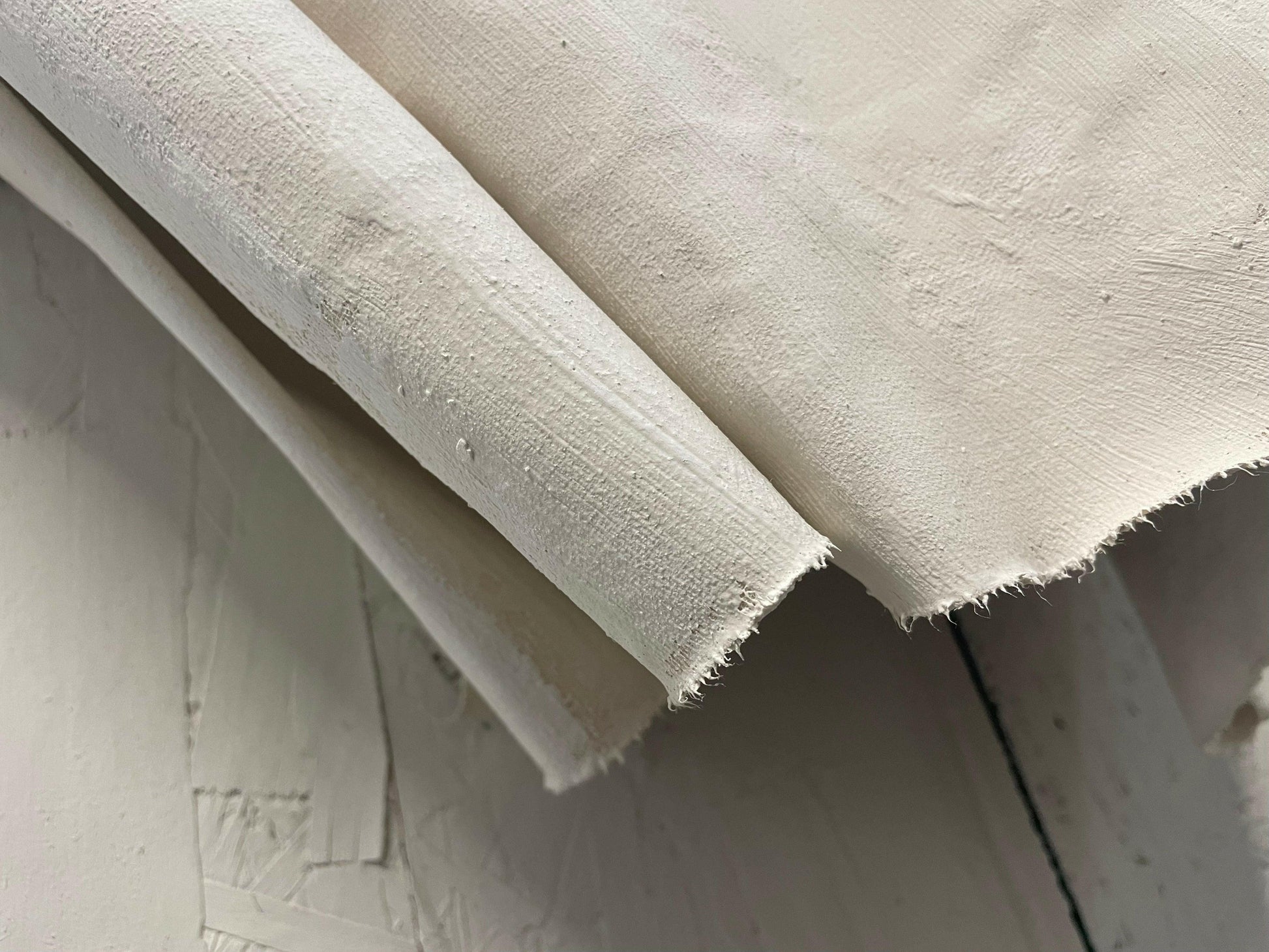 pippa, abstract art, close-up raw hem