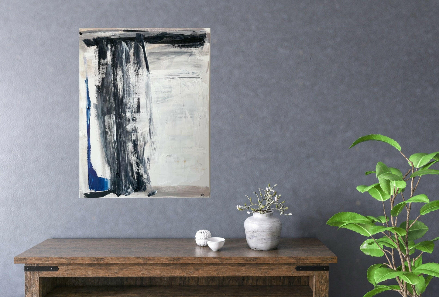 Hint of Blue - Caroline Adrienne Art