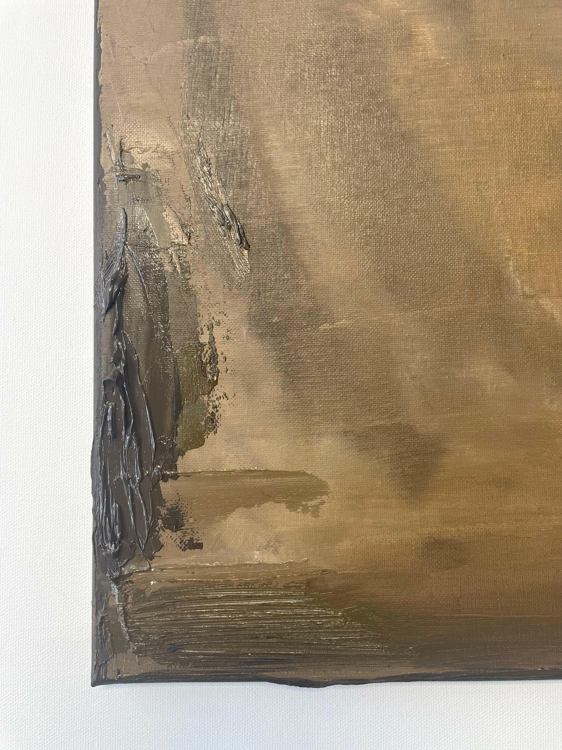 Abstract Brown Series 1 - Caroline Adrienne Art