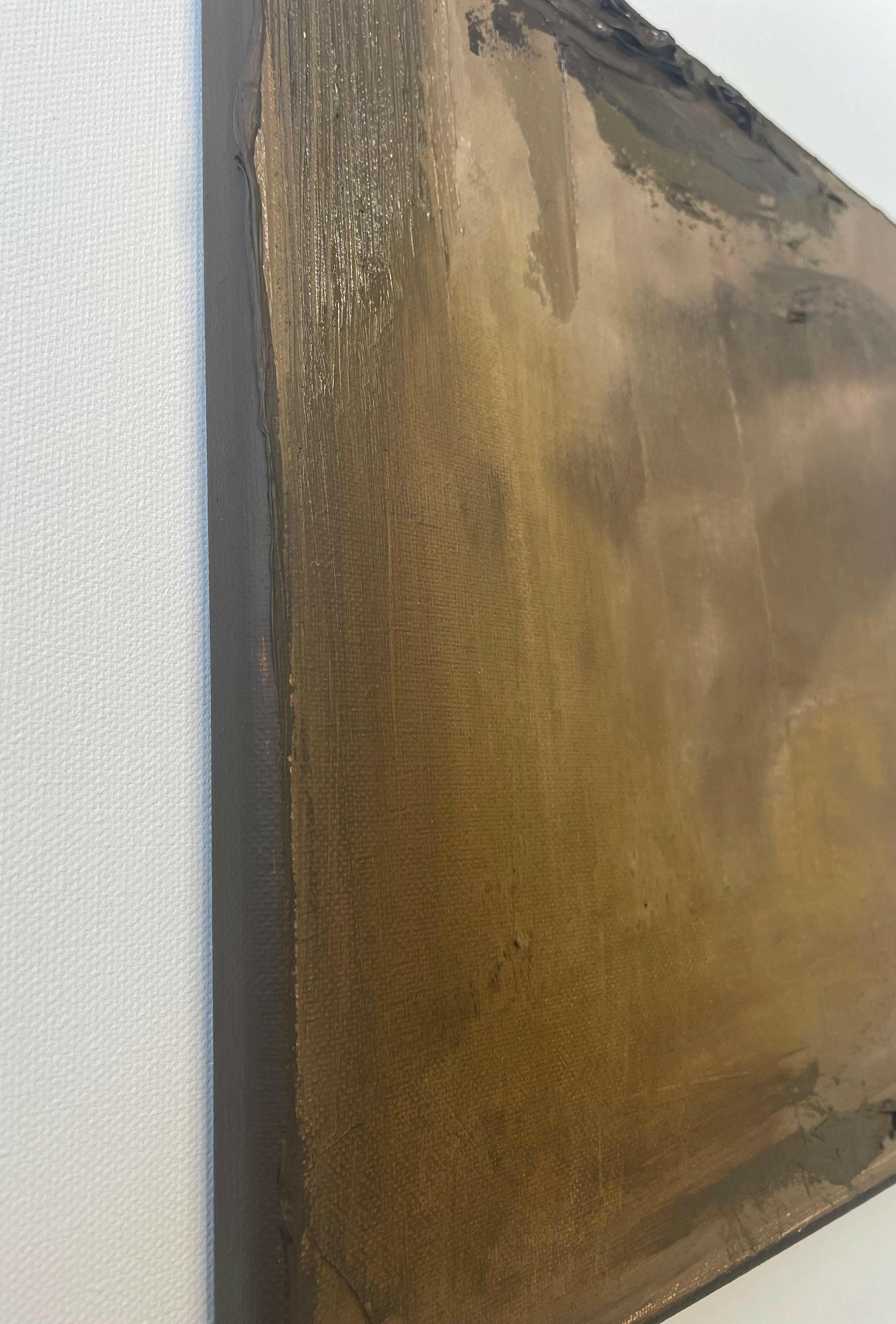 Abstract Brown Series 1 - Caroline Adrienne Art