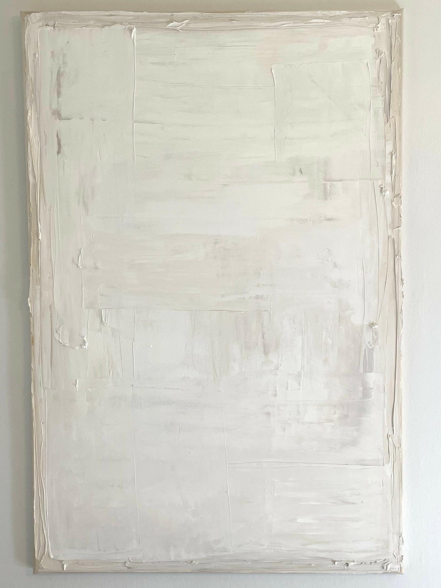 Living Room - Caroline Adrienne Art abstract art texture wall art white minimal art wall art wall decor home design home decor texture wall art fine art abstract white cream beige taupe oversized large wall art original art painting canvas painting handmade luxury high end hotel interior caroline adrienne art
