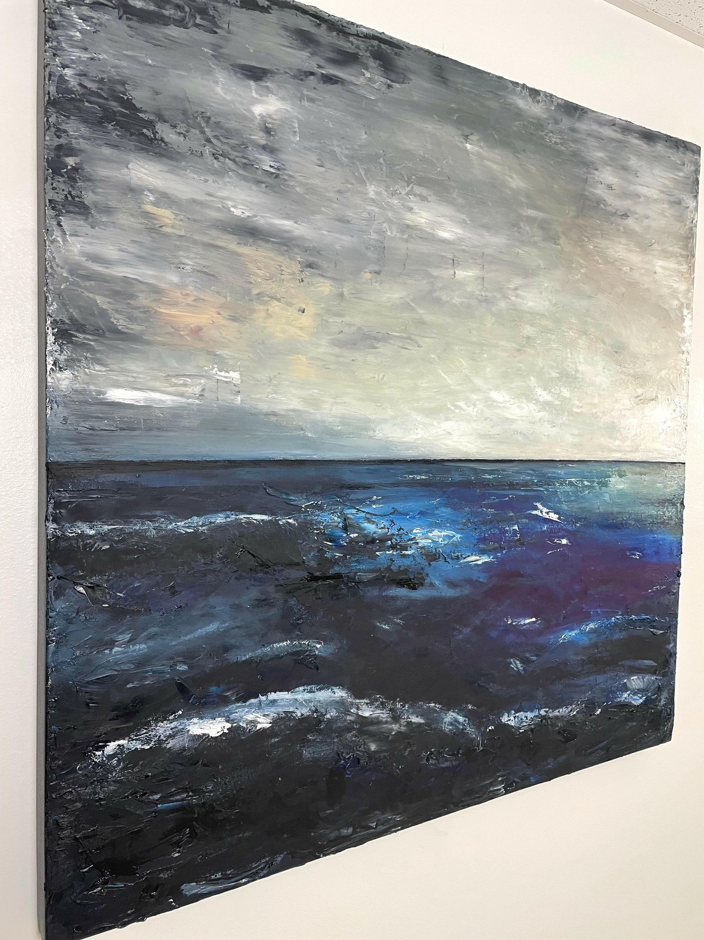 Stormy Horizon - Caroline Adrienne Art