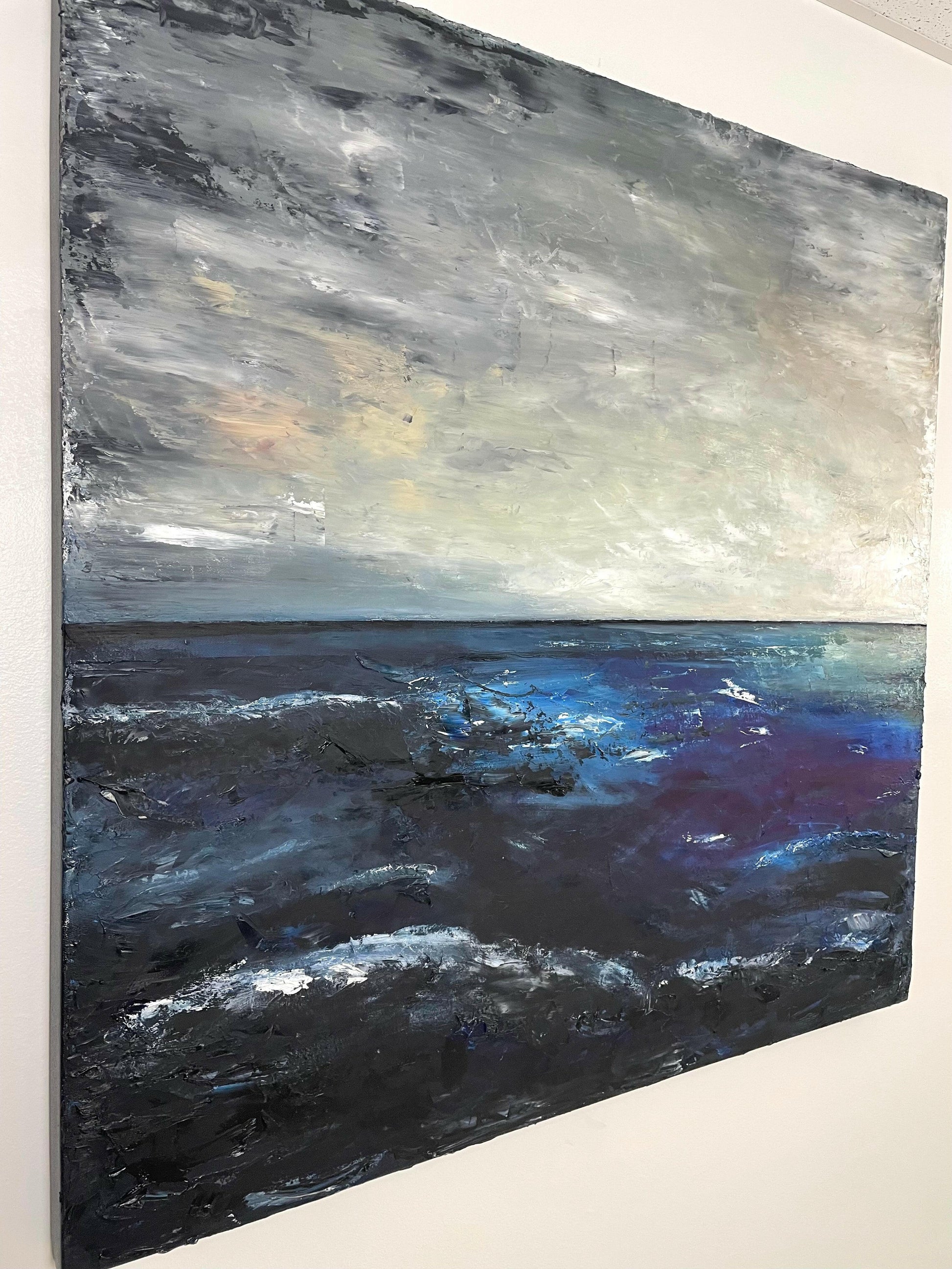 Stormy Horizon - Caroline Adrienne Art