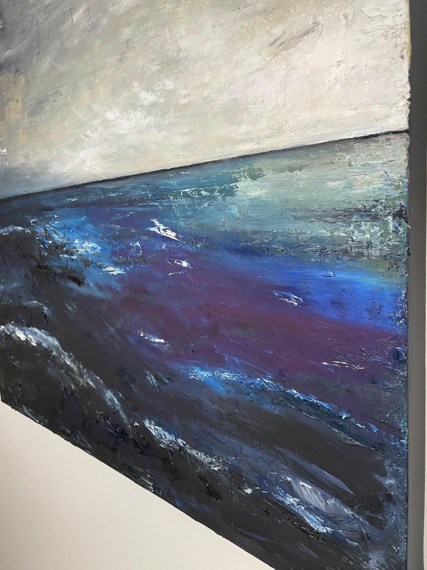 Stormy Horizon - Caroline Adrienne Art