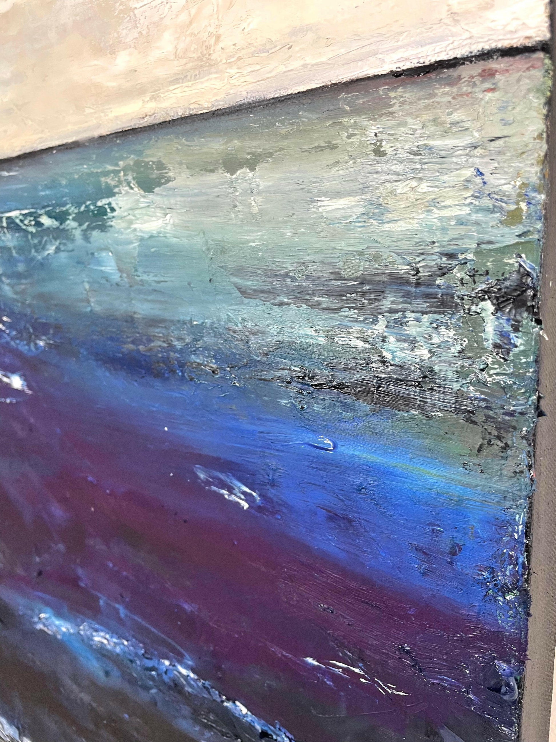 Stormy Horizon - Caroline Adrienne Art