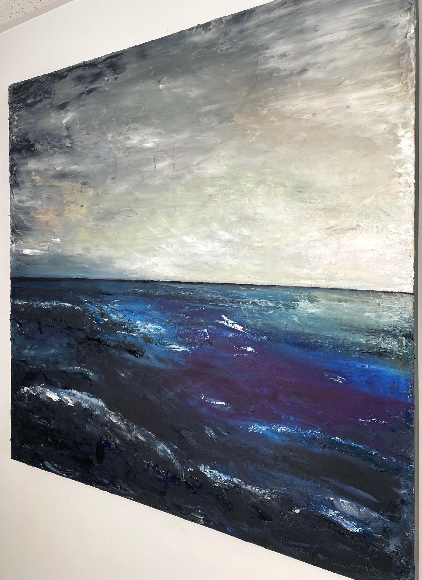 Stormy Horizon - Caroline Adrienne Art
