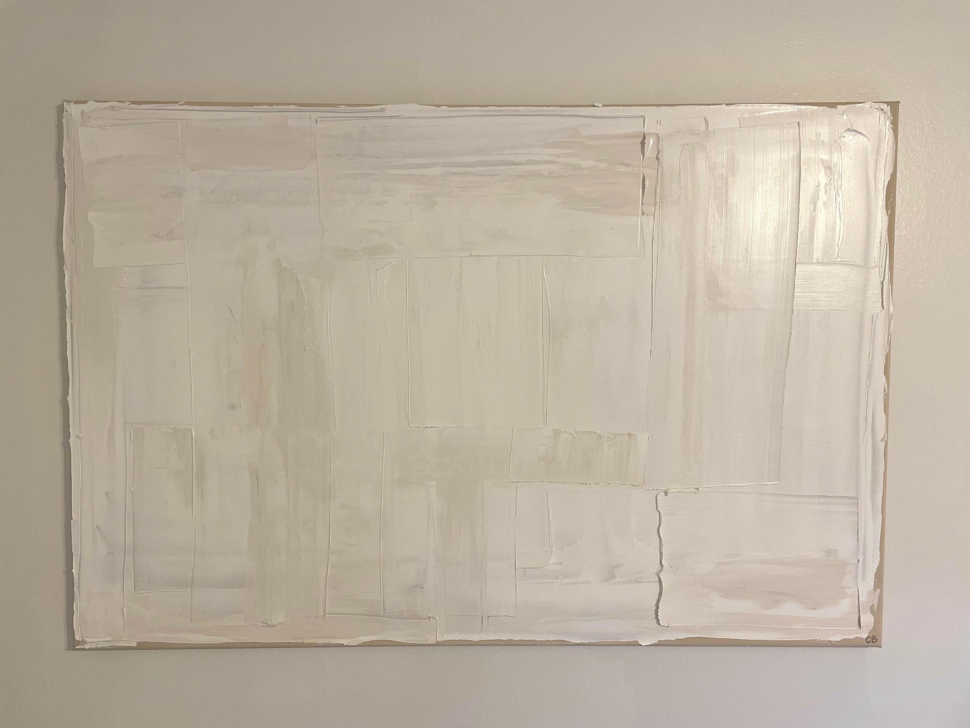 Patterned - Caroline Adrienne Art abstract art texture wall art white minimal art wall art wall decor home design home decor texture wall art fine art abstract white cream beige taupe oversized large wall art original art painting canvas painting handmade luxury high end hotel interior caroline adrienne art