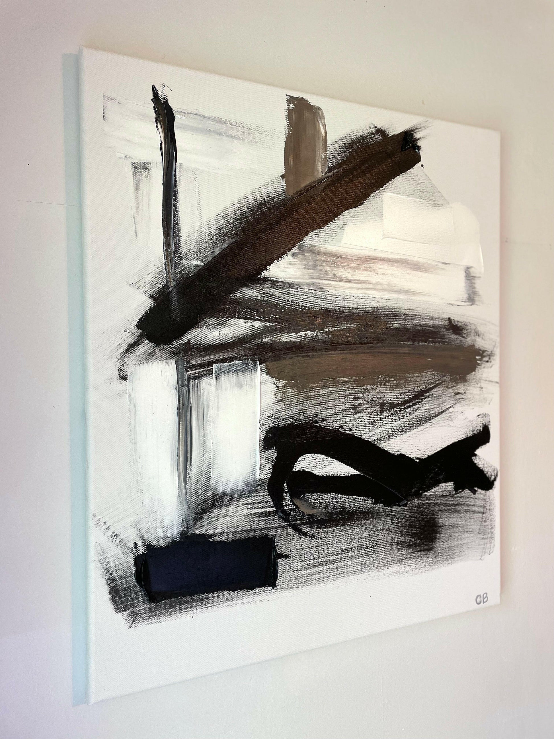 Abstracted Waves - Caroline Adrienne Art