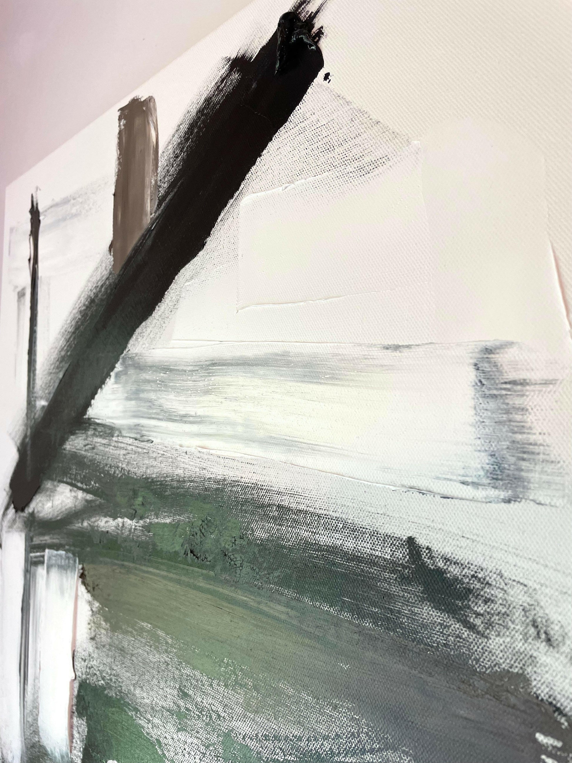 Abstracted Waves - Caroline Adrienne Art