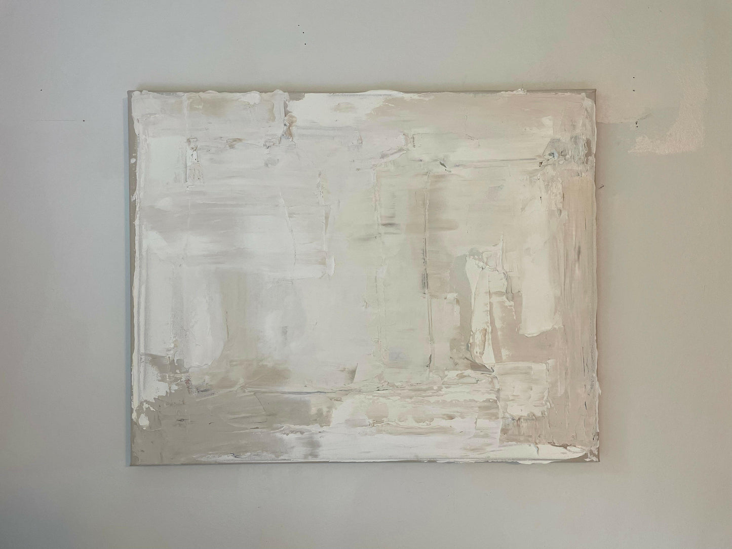 Beige Cream Minimalism - Caroline Adrienne Art