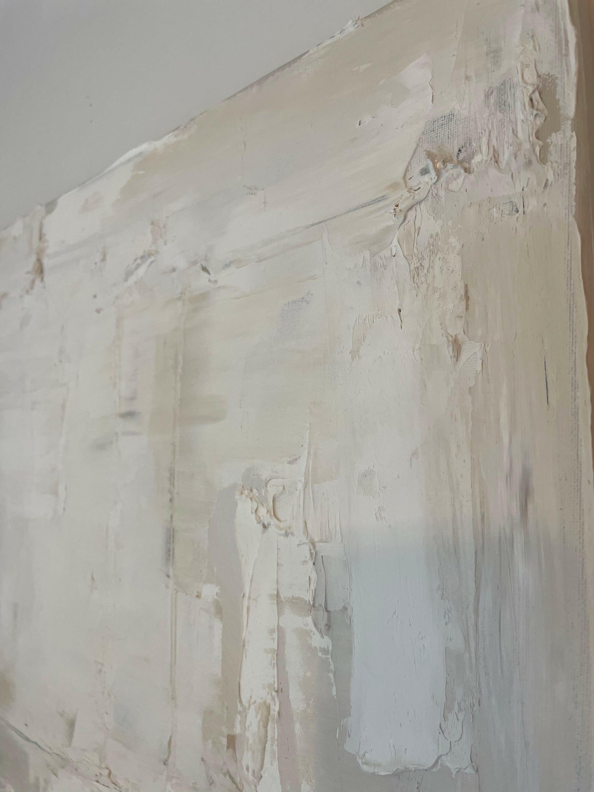 Beige Cream Minimalism - Caroline Adrienne Art