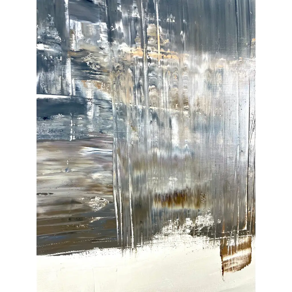 boston harbor, abstract art, close up texture and pattern of paint