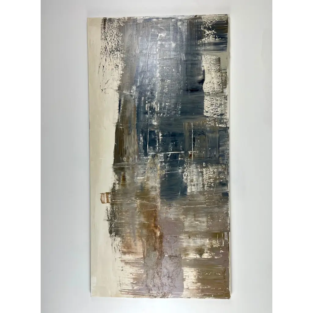 boston harbor, abstract art, close up hanging vertically