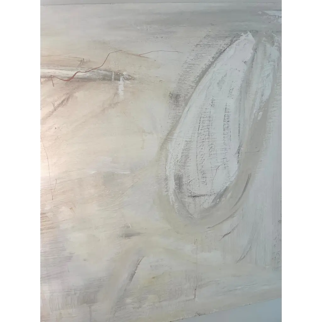 close up abstract minimalist painting