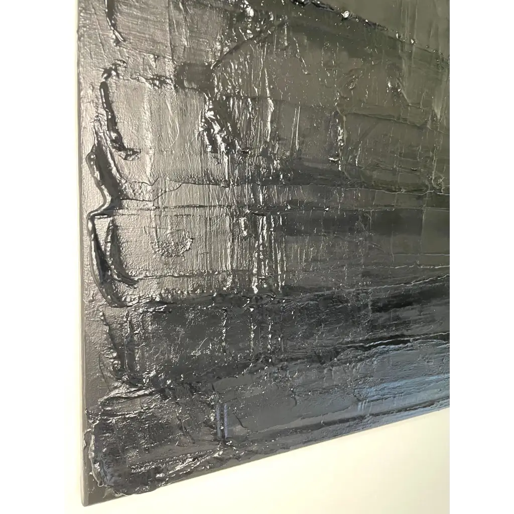 darwinism, abstract art, close up left side texture and color black