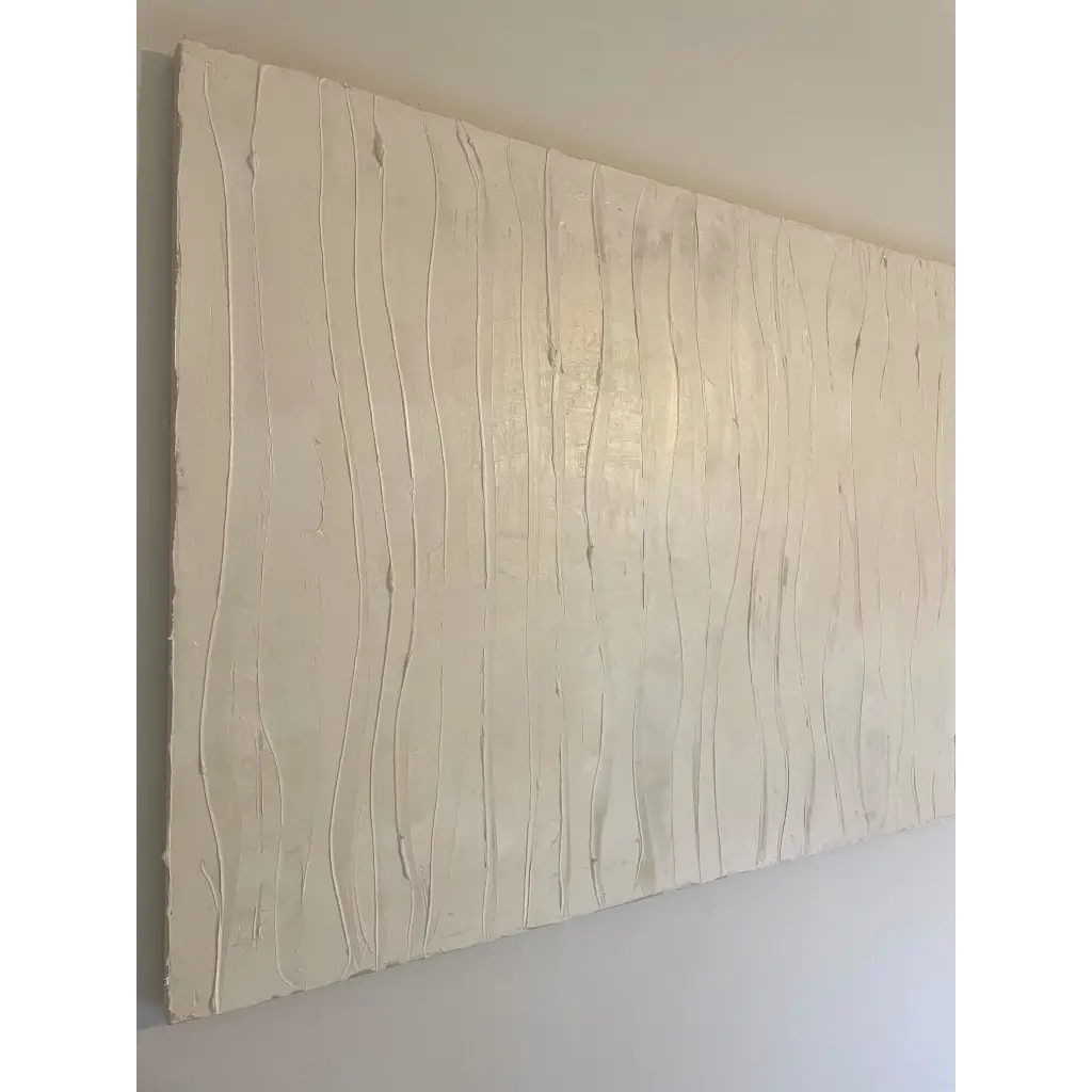 Golden Hour - Caroline Adrienne Art abstract art texture wall art white minimal art wall art wall decor home design home decor texture wall art fine art abstract white cream beige taupe oversized large wall art original art painting canvas painting handmade luxury high end hotel interior caroline adrienne art original oil painting on canvas