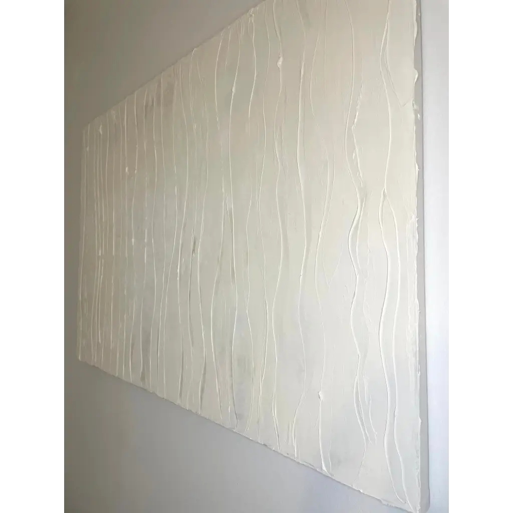 Golden Hour - Caroline Adrienne Art abstract art texture wall art white minimal art wall art wall decor home design home decor texture wall art fine art abstract white cream beige taupe oversized large wall art original art painting canvas painting handmade luxury high end hotel interior caroline adrienne art original oil painting on canvas