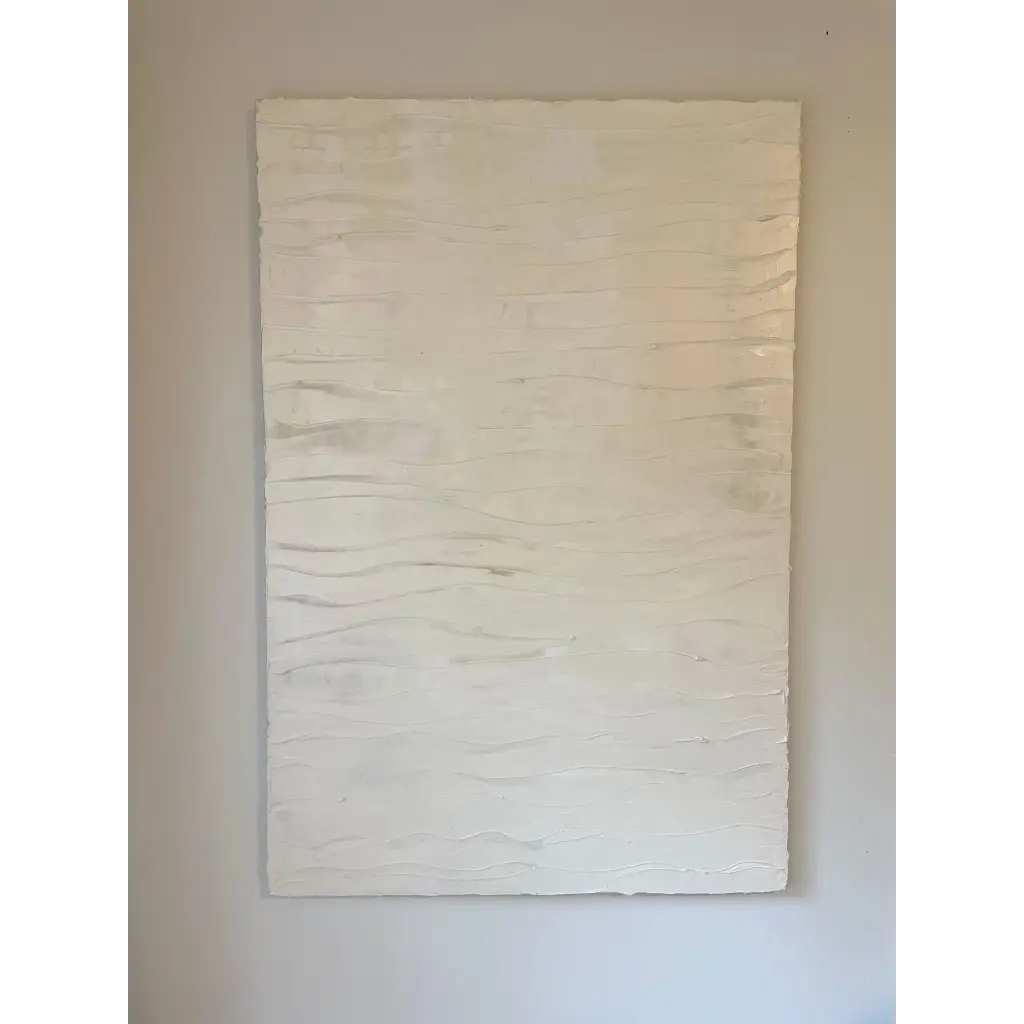 Golden Hour - Caroline Adrienne Art abstract art texture wall art white minimal art wall art wall decor home design home decor texture wall art fine art abstract white cream beige taupe oversized large wall art original art painting canvas painting handmade luxury high end hotel interior caroline adrienne art original oil painting on canvas