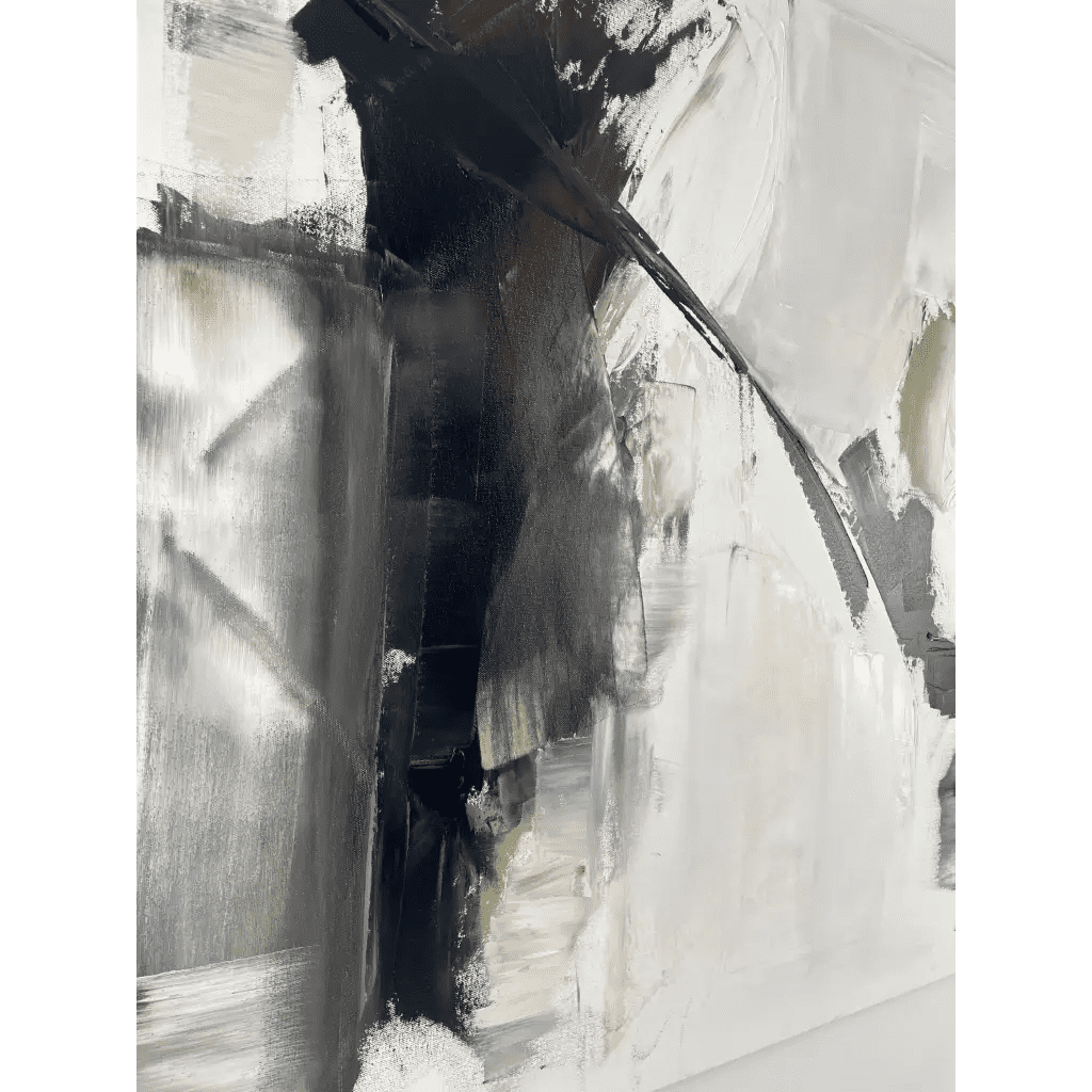 Intuition - Caroline Adrienne Art abstract art texture wall art white minimal art wall art wall decor home design home decor texture wall art fine art abstract white cream beige taupe oversized large wall art original art painting canvas painting handmade luxury high end hotel interior caroline adrienne art original oil painting on canvas