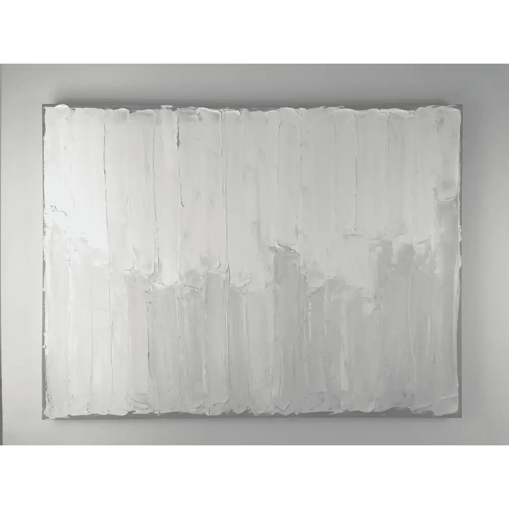 Lady Michele - Caroline Adrienne Art abstract art texture wall art white minimal art wall art wall decor home design home decor texture wall art fine art abstract white cream beige taupe oversized large wall art original art painting canvas painting handmade luxury high end hotel interior caroline adrienne art original oil painting on canvas