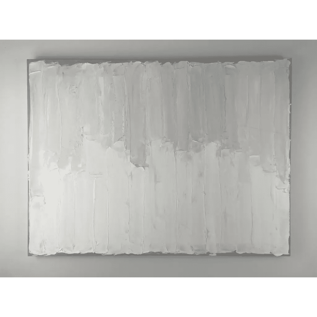 Lady Michele - Caroline Adrienne Art abstract art texture wall art white minimal art wall art wall decor home design home decor texture wall art fine art abstract white cream beige taupe oversized large wall art original art painting canvas painting handmade luxury high end hotel interior caroline adrienne art original oil painting on canvas