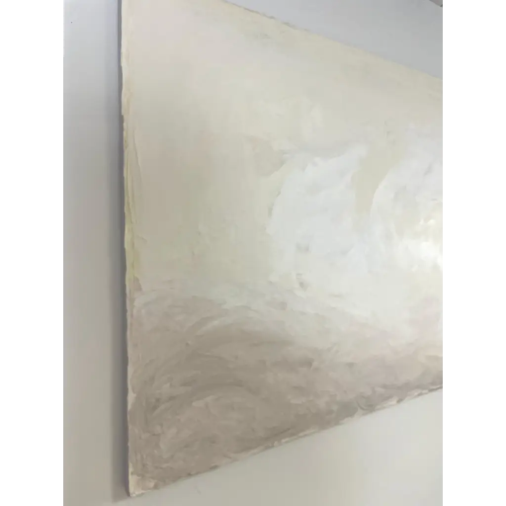 Over the Hill - Caroline Adrienne Art abstract art texture wall art white minimal art wall art wall decor home design home decor texture wall art fine art abstract white cream beige taupe oversized large wall art original art painting canvas painting handmade luxury high end hotel interior caroline adrienne art original oil painting on canvas