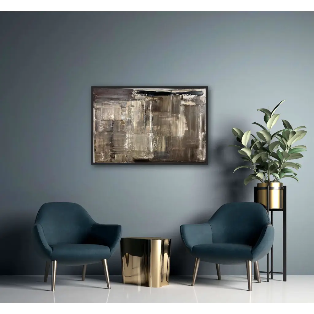 Ralph Lauren Brown - Caroline Adrienne Art