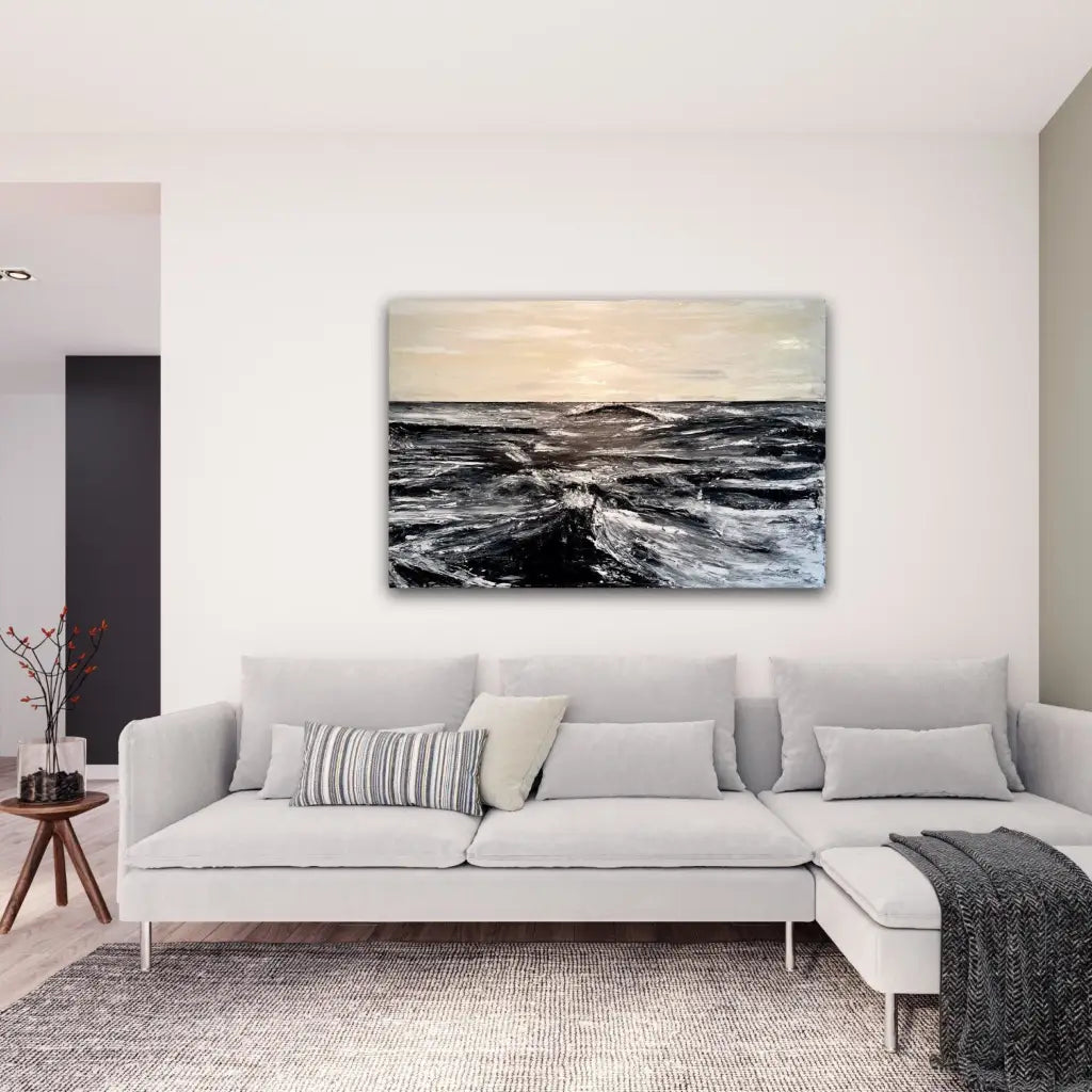 Rough Waters - Caroline Adrienne Art