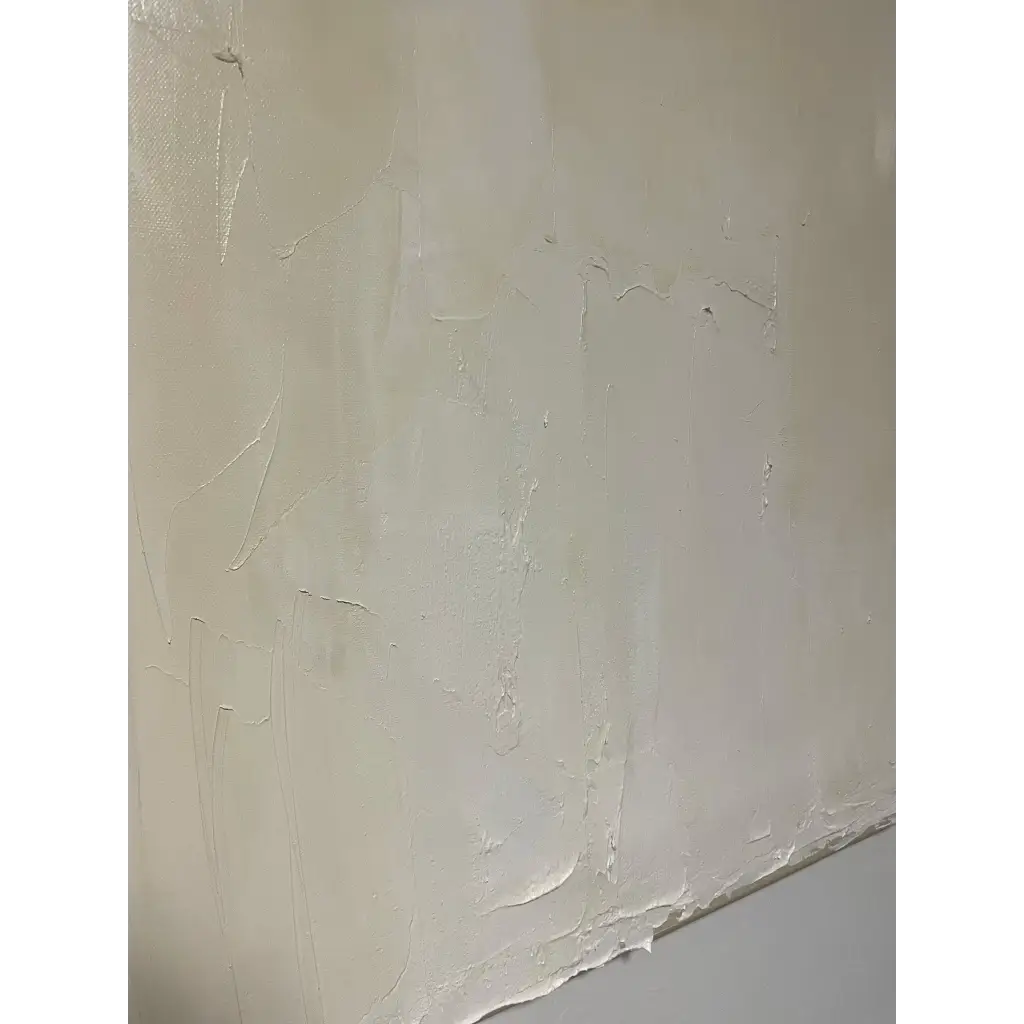 Self-Assured - Caroline Adrienne Art abstract art texture wall art white minimal art wall art wall decor home design home decor texture wall art fine art abstract white cream beige taupe oversized large wall art original art painting canvas painting handmade luxury high end hotel interior caroline adrienne art original oil painting on canvas