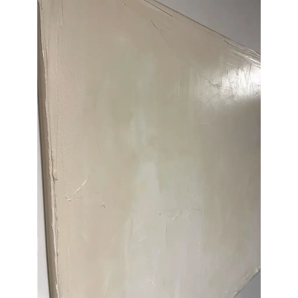 Self-Assured - Caroline Adrienne Art abstract art texture wall art white minimal art wall art wall decor home design home decor texture wall art fine art abstract white cream beige taupe oversized large wall art original art painting canvas painting handmade luxury high end hotel interior caroline adrienne art original oil painting on canvas