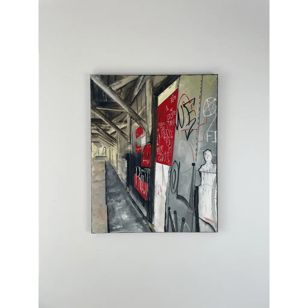 Tunnel Vision - Caroline Adrienne Art abstract art texture wall art white minimal art wall art wall decor home design home decor texture wall art fine art abstract white cream beige taupe oversized large wall art original art painting canvas painting handmade luxury high end hotel interior caroline adrienne art original oil painting canvas architecture design