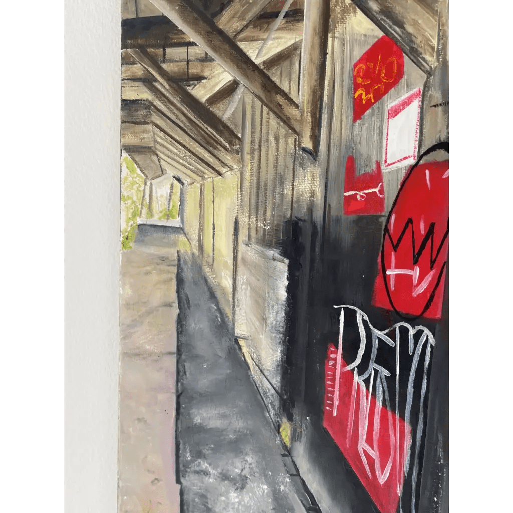 Tunnel Vision - Caroline Adrienne Art abstract art texture wall art white minimal art wall art wall decor home design home decor texture wall art fine art abstract white cream beige taupe oversized large wall art original art painting canvas painting handmade luxury high end hotel interior caroline adrienne art original oil painting canvas architecture design