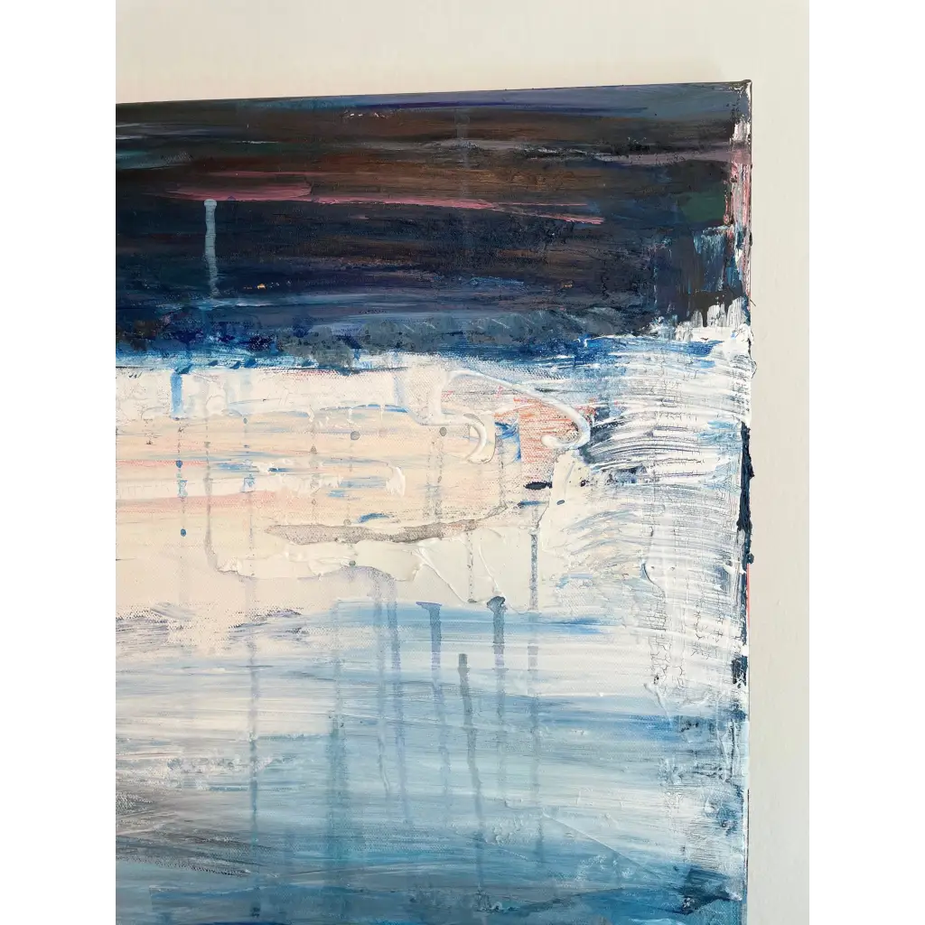 Waterfall - Caroline Adrienne Art abstract art texture wall art white minimal art wall art wall decor home design home decor texture wall art fine art abstract white cream beige taupe oversized large wall art original art painting canvas painting handmade luxury high end hotel interior caroline adrienne art original oil painting on canvas