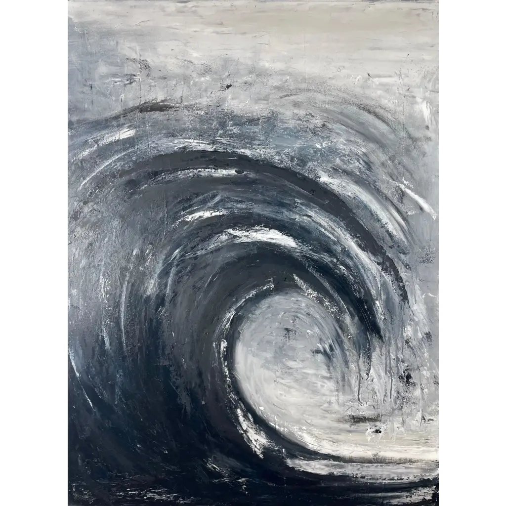 White Horse - Caroline Adrienne Art abstract art texture wall art white minimal art wall art wall decor home design home decor texture wall art fine art abstract white cream beige taupe oversized large wall art original art painting canvas painting handmade luxury high end hotel interior caroline adrienne art original seascape oil painting on canvas