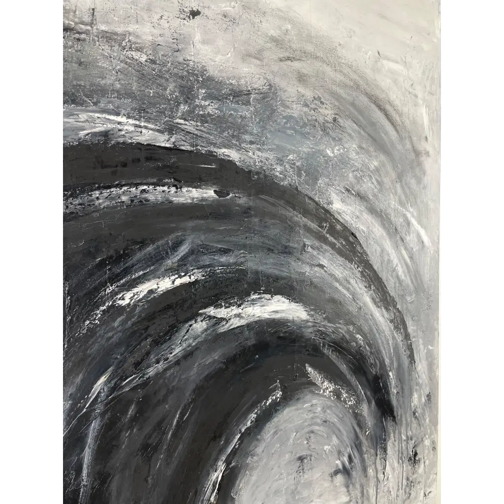 White Horse - Caroline Adrienne Art abstract art texture wall art white minimal art wall art wall decor home design home decor texture wall art fine art abstract white cream beige taupe oversized large wall art original art painting canvas painting handmade luxury high end hotel interior caroline adrienne art original seascape oil painting on canvas