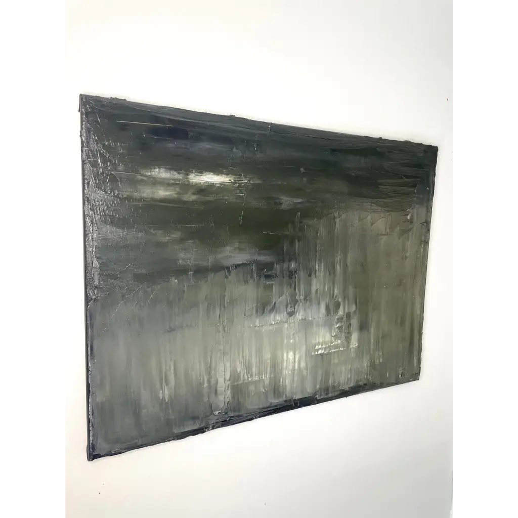 Winter Blues - Caroline Adrienne Art abstract art texture wall art white minimal art wall art wall decor home design home decor texture wall art fine art abstract white cream beige taupe oversized large wall art original art painting canvas painting handmade luxury high end hotel interior caroline adrienne art dark black and white original oil painting on canvas