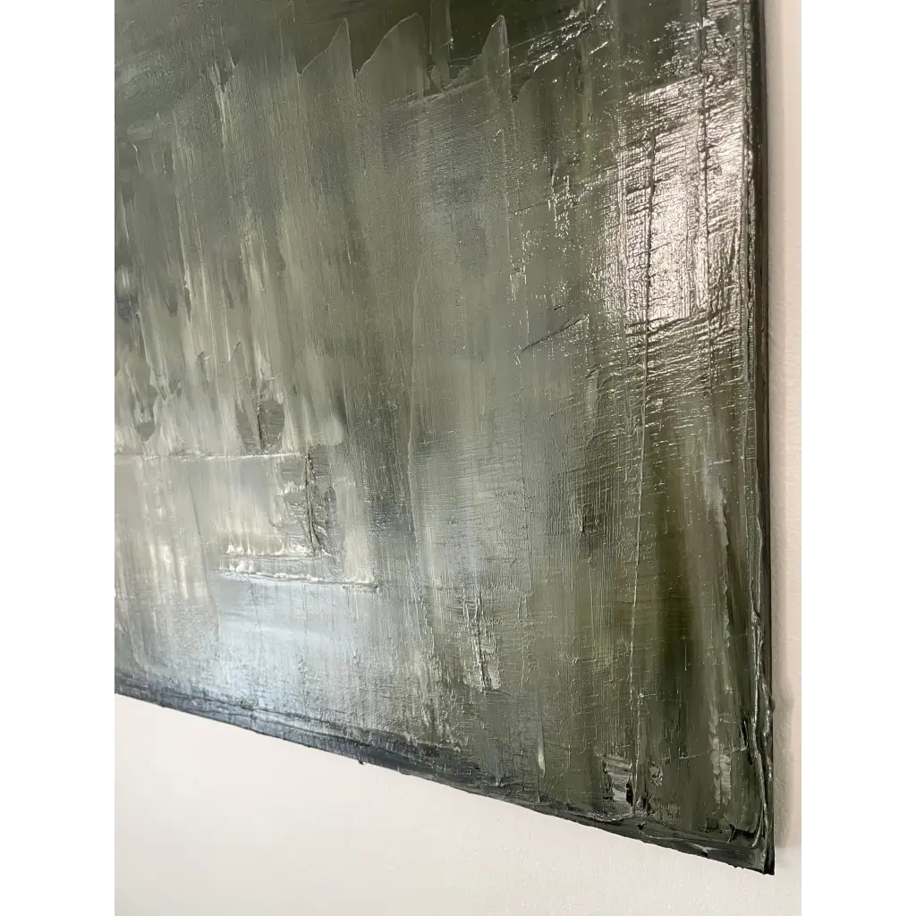 Winter Blues - Caroline Adrienne Art abstract art texture wall art white minimal art wall art wall decor home design home decor texture wall art fine art abstract white cream beige taupe oversized large wall art original art painting canvas painting handmade luxury high end hotel interior caroline adrienne art dark black and white original oil painting on canvas