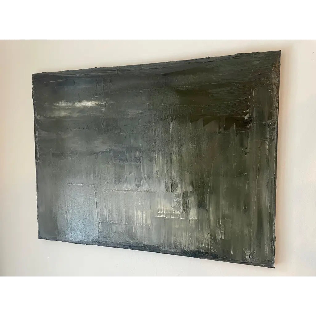 Winter Blues - Caroline Adrienne Art abstract art texture wall art white minimal art wall art wall decor home design home decor texture wall art fine art abstract white cream beige taupe oversized large wall art original art painting canvas painting handmade luxury high end hotel interior caroline adrienne art dark black and white original oil painting on canvas