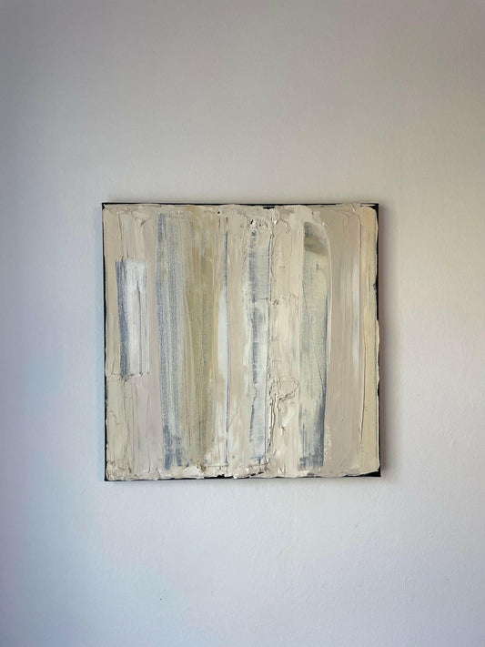 Money Hungry - Caroline Adrienne Art abstract art texture wall art white minimal art wall art wall decor home design home decor texture wall art fine art abstract white cream beige taupe oversized large wall art original art painting canvas painting handmade luxury high end hotel interior caroline adrienne art