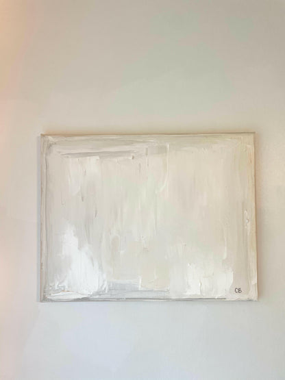 Shades of White - Caroline Adrienne Art abstract art texture wall art white minimal art wall art wall decor home design home decor texture wall art fine art abstract white cream beige taupe oversized large wall art original art painting canvas painting handmade luxury high end hotel interior caroline adrienne art