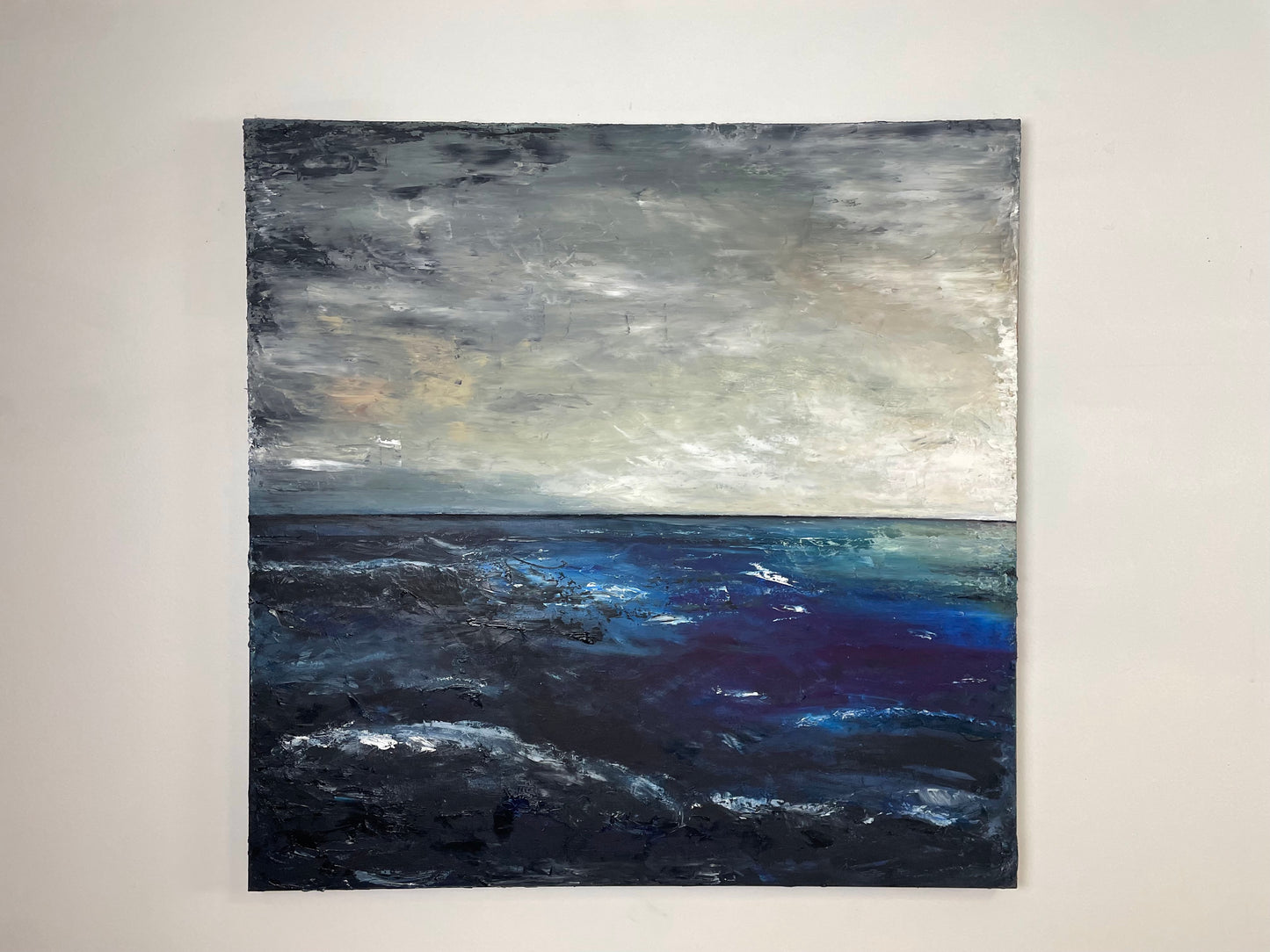 Stormy Horizon - Caroline Adrienne Art