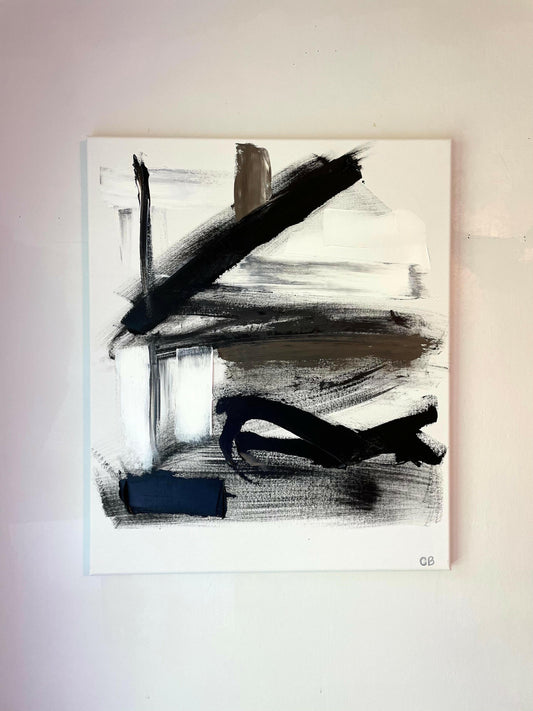 Abstracted Waves - Caroline Adrienne Art