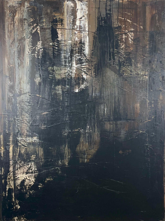 Industrial - Caroline Adrienne Art abstract art texture wall art white minimal art wall art wall decor home design home decor texture wall art fine art abstract white cream beige taupe oversized large wall art original art painting canvas painting handmade luxury high end hotel interior caroline adrienne art original oil painting on canvas