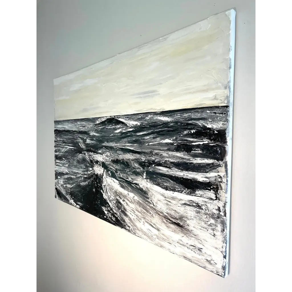 Rough Waters - Caroline Adrienne Art